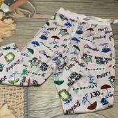 Распродажа! Велюровые пижамные штаны размер м