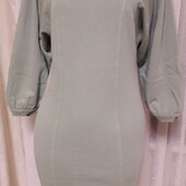 Розпродаж! Трикотажне плаття з цікавими рукавами