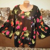 шифонова блуза пог. 62