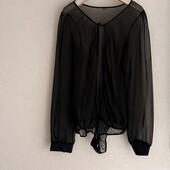 Блузка боді прозора