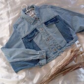 Стильна , якісна джинсова курточка/піджак
