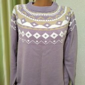 Лавандовий светр на 50-52р. ніжний