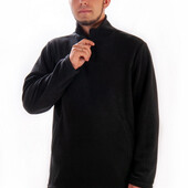 Чоловіча флісова толстовка р. 50 зверху на змійці