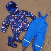 Комплект на весну. Дощовик , штанці і гумові чоботи