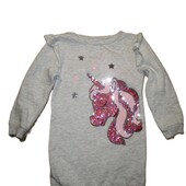 Тепла світшотна сукня/туніка на 4-5років зріст 110