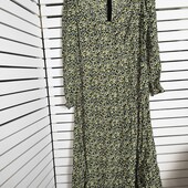 H&m uk16 віскозна міді сукня