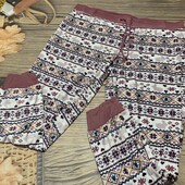 Велюровые пижамные штаны размер ХЛ/2хл, состояние отличное