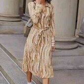 Стильное платье рубашка Esmara S  evro 38+6