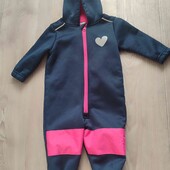 Комбінезон "софтшел" на флісі Lupilu 6-12