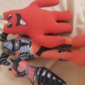 Дві м'які іграшки одним лотом скібіді колекція