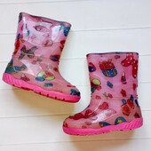 Чоботи гумові для дівчинки 29 розмір