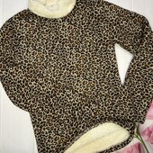 Теплий гольф - кофта на дівчинку. Розмір 128-134см.