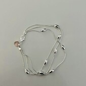 Нежный браслет стерлинговое серебро