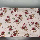 Материал байка. Отрез ткани 1.15 м на 0.72м. Милый принт