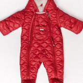Деми комбинезон для девочки на меху 68 р