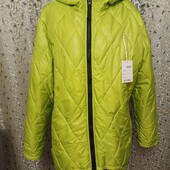 Нова!демісезонна куртка.утеплена .56-58розмір