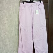 Новые брендовые коттоновые джинсы-трубы р.16.