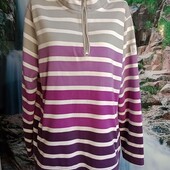 Классный свитшот -реглан на байке - на красивые формы. Батал!