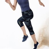 Crivit жіночі функціональні капрі зі світловідбиваючими деталями xs 32/33 euro