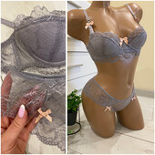 ✨ніжний мереживний комплект білизни 85в