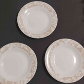 Тарілки нові. набір з 6 шт. 18 см