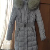 Куртка зима пуховик натуральна