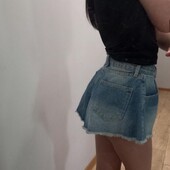 Модні джинсові шорти спідничка 34р. на ХС-С ідеальний стан