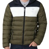 Чоловіча легка куртка-пуховик з капюшоном великий розмір високий зріст 2XLT