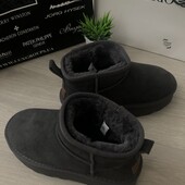 Уггі /натуральна замша/ на платформі