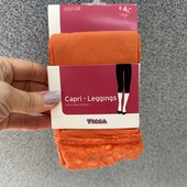 810. помаранчеві капрі-легінси, 122-128