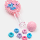 Набір щітка і резинки Стіч для дівчинки!!!