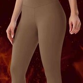 термо легінси дуже теплі L, бежеві