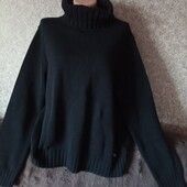Теплий чорний светр унісекс