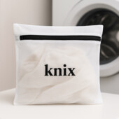 Мешок для деликатной стирки вещей на змейке 26*24 см