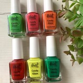 1 на вибір) лак для нігтів Lovit Candy Glaze