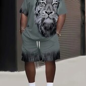 Чоловічій літній спортивний комплект, розмір 6xl