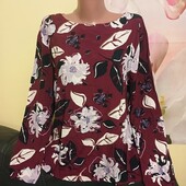 Шикарна нова блуза. Ог 116.укрп 50%