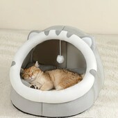 М’який будиночок-лежанка для кота