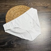 Арт.1339 жіночі трусики бріфи котонові білі від c&a розмір S.