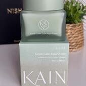 Kaine Green Calm Aqua cream зволожуючий та заспокоюючий крем з пантенолом . ранок/ ніч. Корея