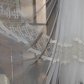 Новинка!!! Шикарнейшая тюль 5м грек сетка с вышивкой