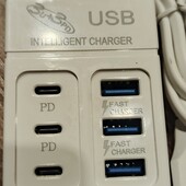 Багато портовий швидкісний зарядний пристрій