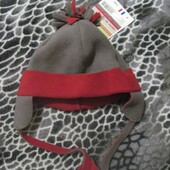 Нова якісна флісова шапочка на 6-12 міс. Dpam
