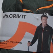 Чоловіча куртка толстовка на флісі Crivit eur xl 56\58