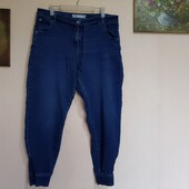 Трикотажные джинсовые джогеры Next. разм xl/XXL