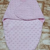 Конверт для девочки на флисе 50/56 см