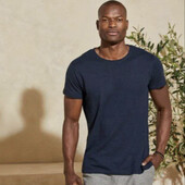 Футболка чоловіча хл 56/58 льон+ бавовна