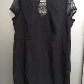Платье вискоза с ажурными вставками,новое.