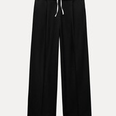 Штани з комбінованим еластичним поясом zara