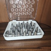 Набір кондитерських насадок в контейнері 24шт